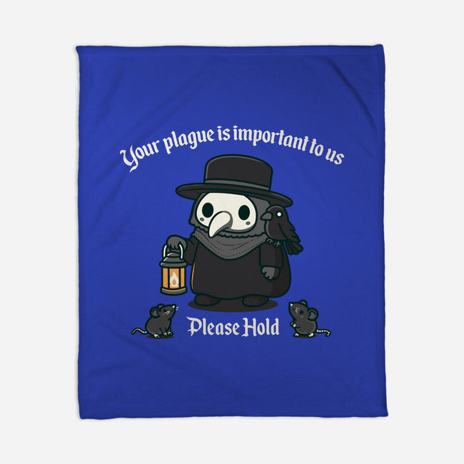 Plague Is Important-None-Fleece-Blanket-rocketman_art