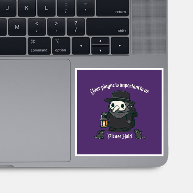 Plague Is Important-None-Glossy-Sticker-rocketman_art