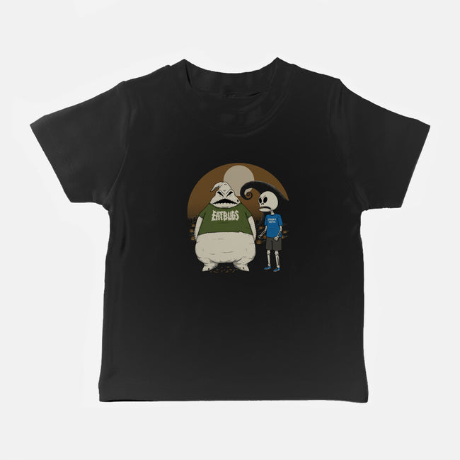 Spooky And Stupid-Baby-Basic-Tee-pigboom