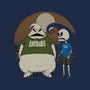 Spooky And Stupid-None-Stretched-Canvas-pigboom