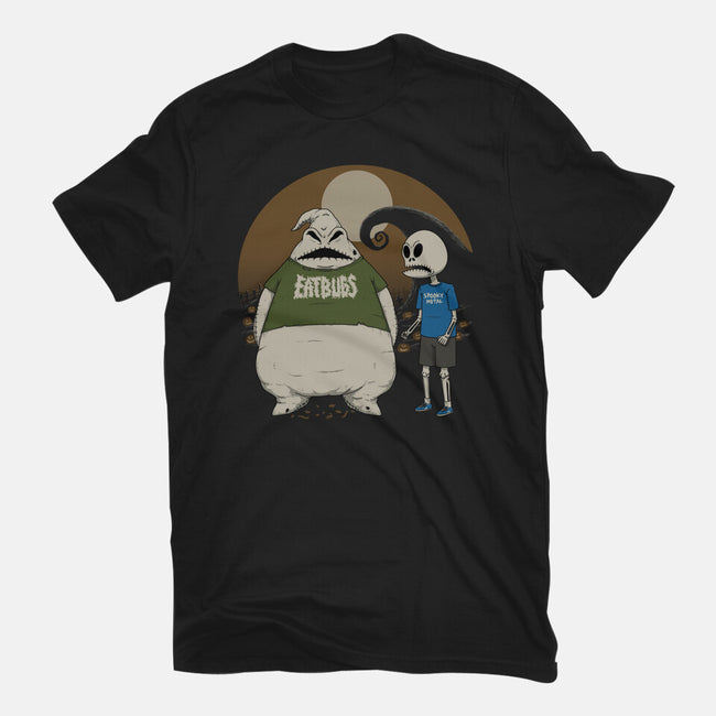Spooky And Stupid-Womens-Fitted-Tee-pigboom