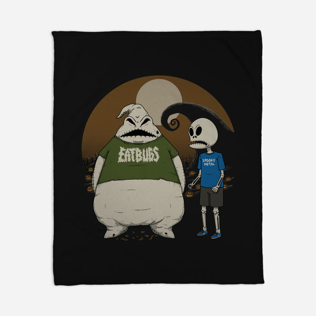 Spooky And Stupid-None-Fleece-Blanket-pigboom