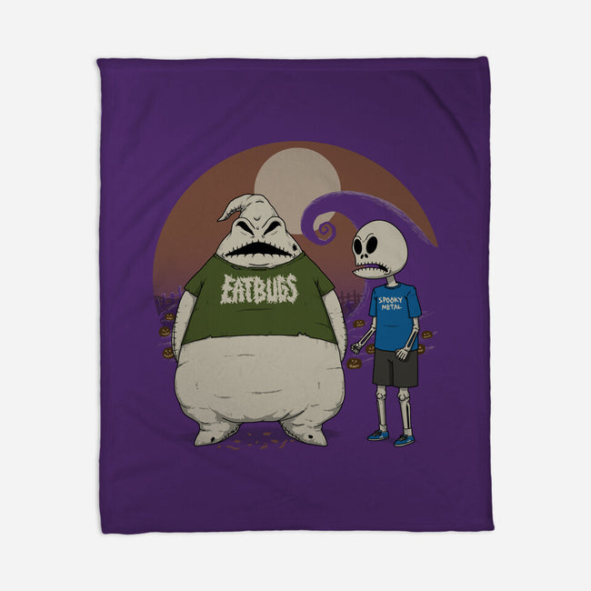 Spooky And Stupid-None-Fleece-Blanket-pigboom