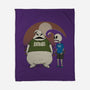 Spooky And Stupid-None-Fleece-Blanket-pigboom