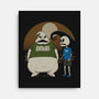 Spooky And Stupid-None-Stretched-Canvas-pigboom