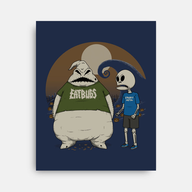 Spooky And Stupid-None-Stretched-Canvas-pigboom