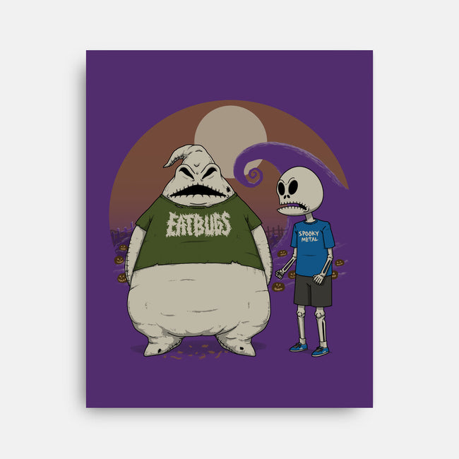 Spooky And Stupid-None-Stretched-Canvas-pigboom