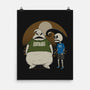 Spooky And Stupid-None-Matte-Poster-pigboom