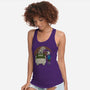 Spooky And Stupid-Womens-Racerback-Tank-pigboom