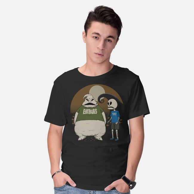 Spooky And Stupid-Mens-Basic-Tee-pigboom
