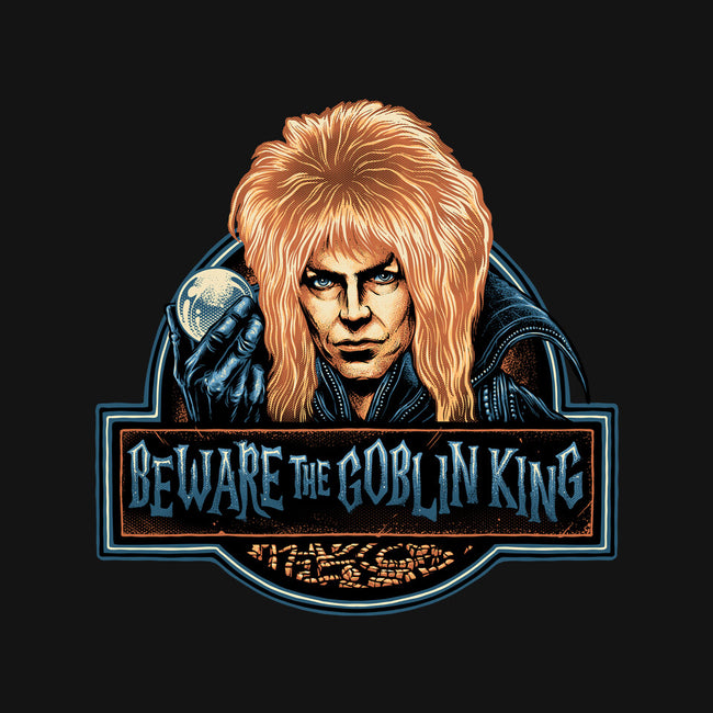 Beware The Goblin King-Unisex-Baseball-Tee-glitchygorilla