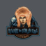 Beware The Goblin King-Unisex-Basic-Tank-glitchygorilla