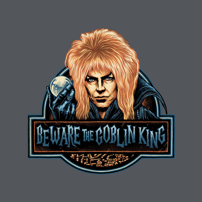 Beware The Goblin King-None-Glossy-Sticker-glitchygorilla