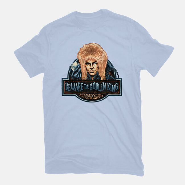 Beware The Goblin King-Mens-Heavyweight-Tee-glitchygorilla
