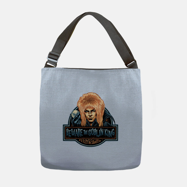Beware The Goblin King-None-Adjustable Tote-Bag-glitchygorilla