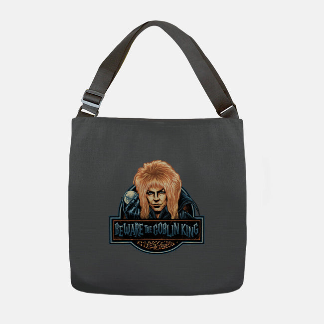 Beware The Goblin King-None-Adjustable Tote-Bag-glitchygorilla