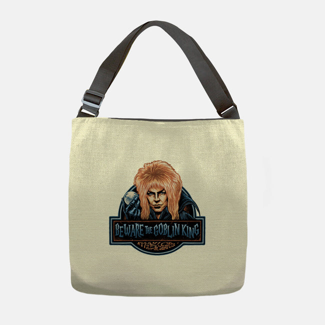 Beware The Goblin King-None-Adjustable Tote-Bag-glitchygorilla