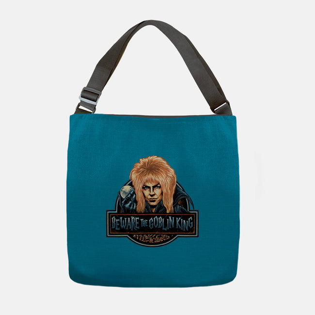 Beware The Goblin King-None-Adjustable Tote-Bag-glitchygorilla