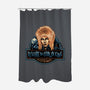 Beware The Goblin King-None-Polyester-Shower Curtain-glitchygorilla
