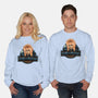 Beware The Goblin King-Unisex-Crew Neck-Sweatshirt-glitchygorilla
