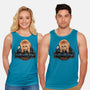 Beware The Goblin King-Unisex-Basic-Tank-glitchygorilla