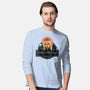Beware The Goblin King-Mens-Long Sleeved-Tee-glitchygorilla