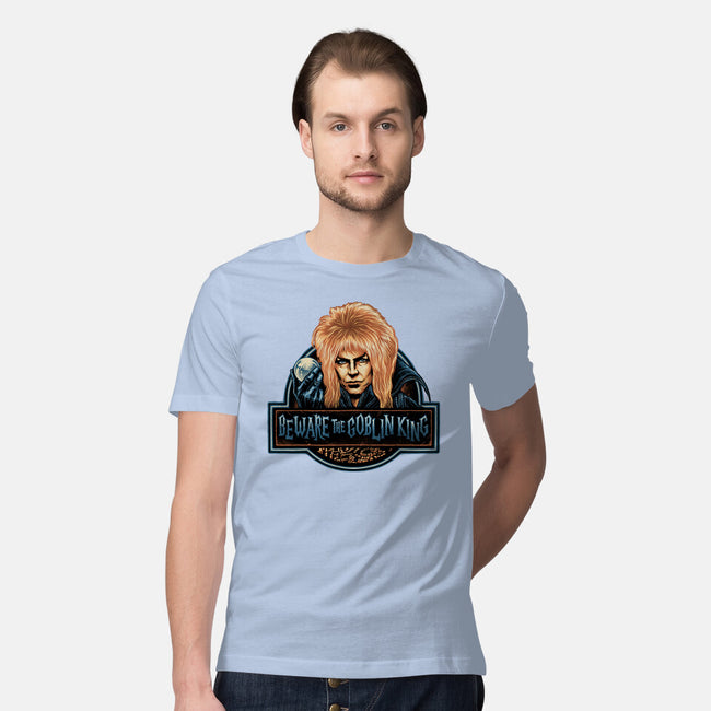 Beware The Goblin King-Mens-Premium-Tee-glitchygorilla