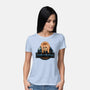 Beware The Goblin King-Womens-Basic-Tee-glitchygorilla