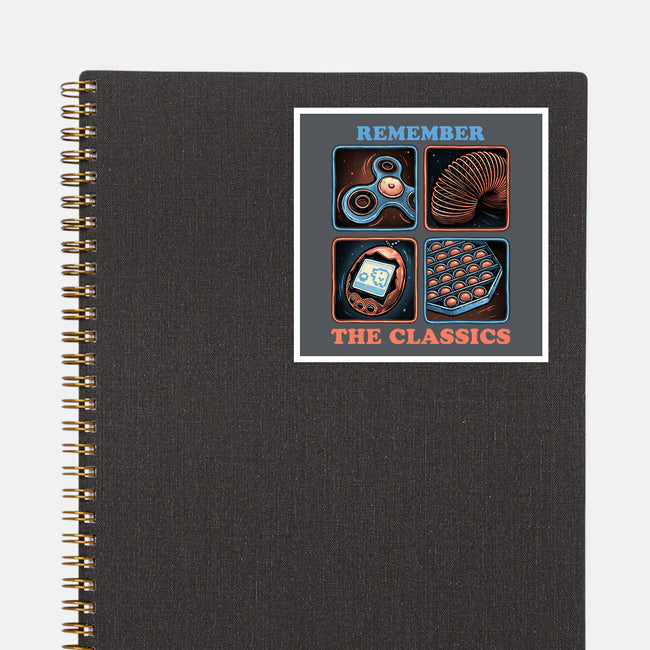Remember The Classics-None-Glossy-Sticker-glitchygorilla