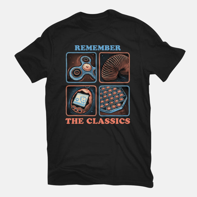 Remember The Classics-Mens-Basic-Tee-glitchygorilla