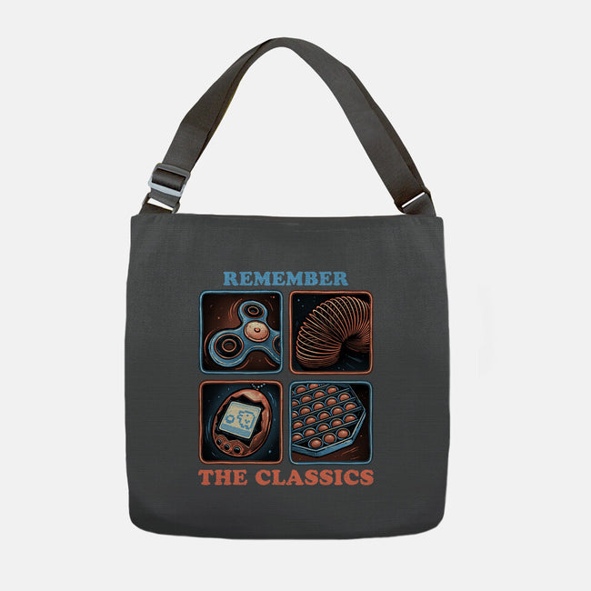 Remember The Classics-None-Adjustable Tote-Bag-glitchygorilla