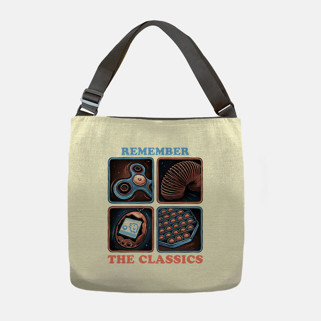 Remember The Classics-None-Adjustable Tote-Bag-glitchygorilla