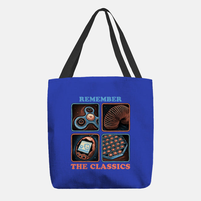 Remember The Classics-None-Basic Tote-Bag-glitchygorilla
