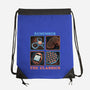 Remember The Classics-None-Drawstring-Bag-glitchygorilla