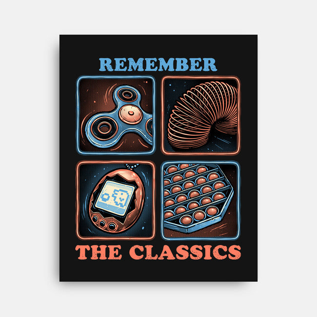 Remember The Classics-None-Stretched-Canvas-glitchygorilla