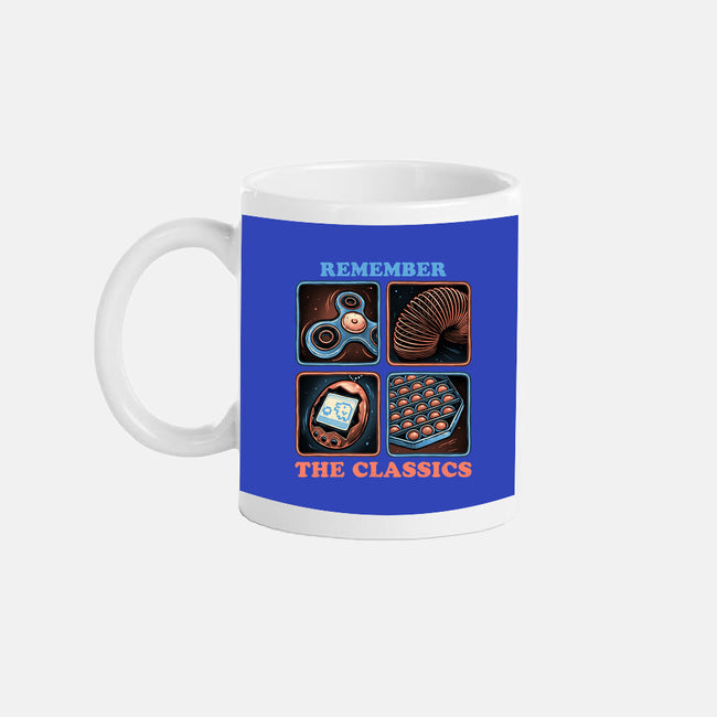 Remember The Classics-None-Mug-Drinkware-glitchygorilla