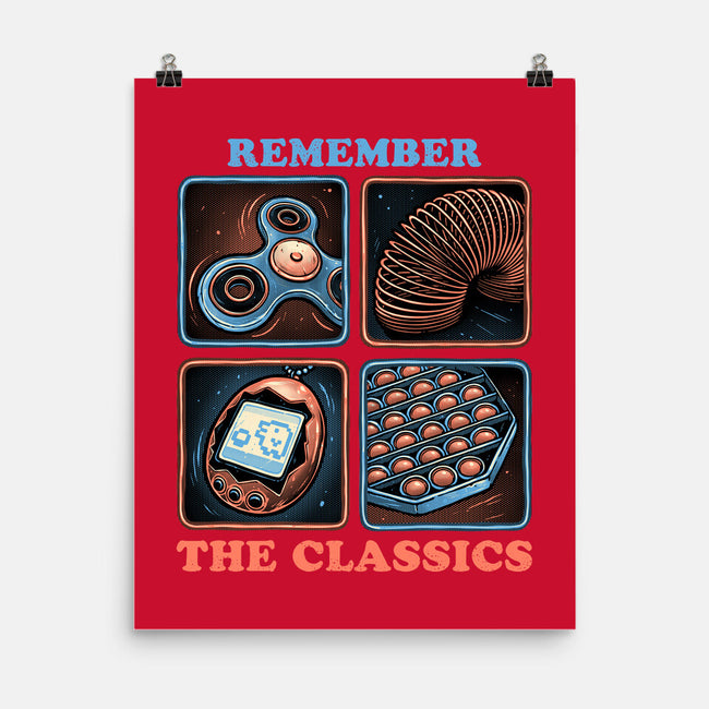 Remember The Classics-None-Matte-Poster-glitchygorilla