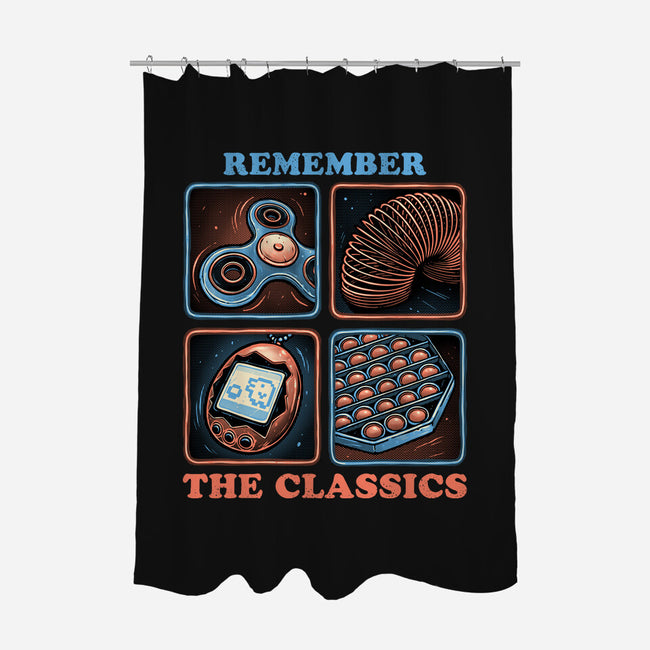 Remember The Classics-None-Polyester-Shower Curtain-glitchygorilla