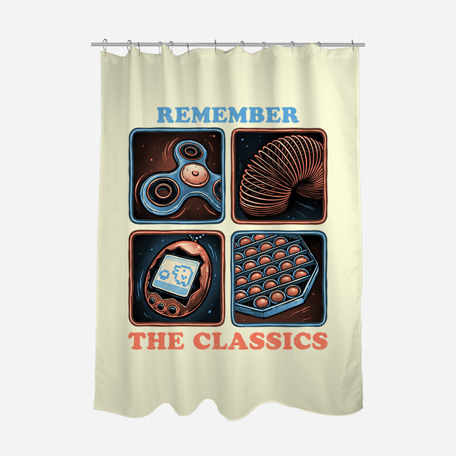 Remember The Classics-None-Polyester-Shower Curtain-glitchygorilla