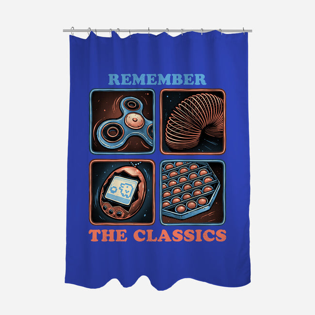 Remember The Classics-None-Polyester-Shower Curtain-glitchygorilla
