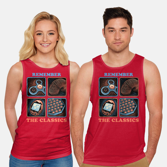 Remember The Classics-Unisex-Basic-Tank-glitchygorilla