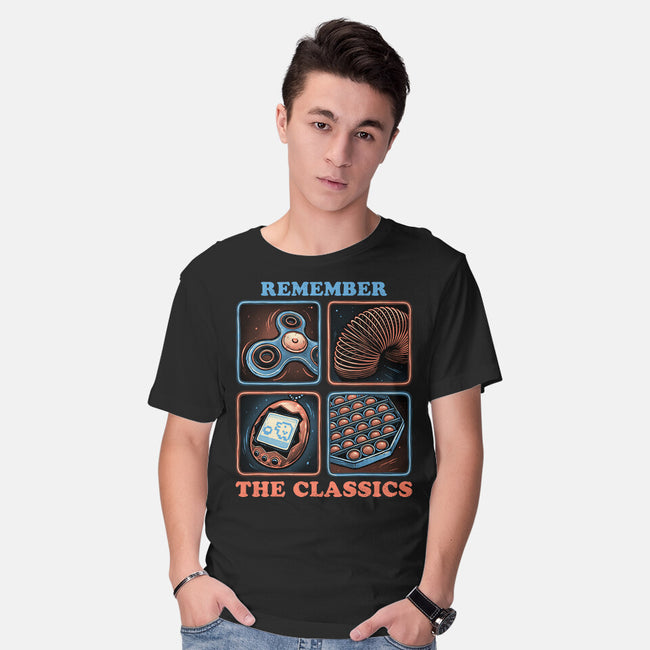 Remember The Classics-Mens-Basic-Tee-glitchygorilla