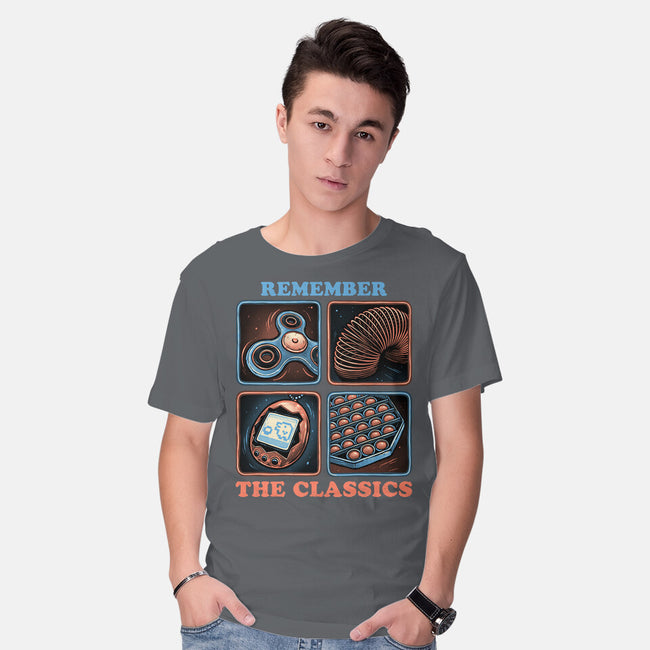 Remember The Classics-Mens-Basic-Tee-glitchygorilla