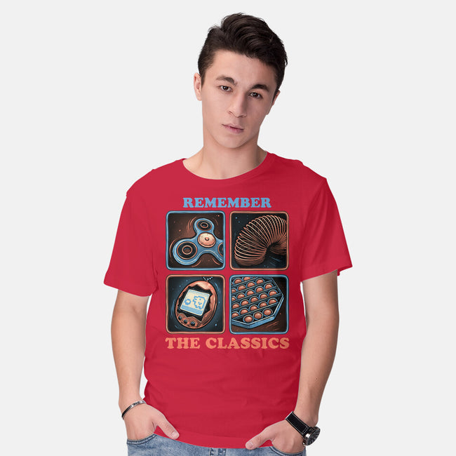 Remember The Classics-Mens-Basic-Tee-glitchygorilla