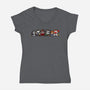 Scary Movies Gang-Womens-V-Neck-Tee-bloomgrace28