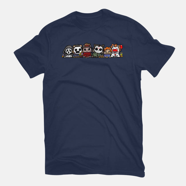 Scary Movies Gang-Womens-Fitted-Tee-bloomgrace28