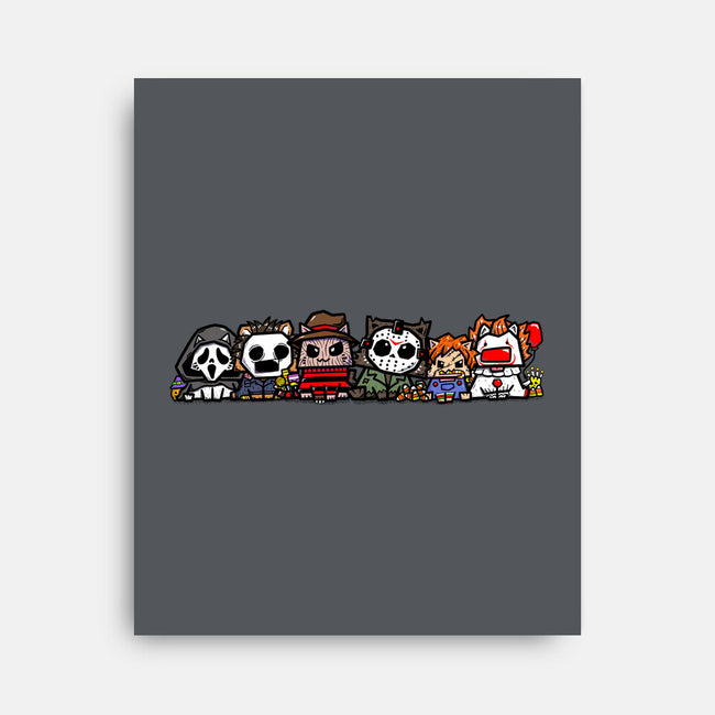 Scary Movies Gang-None-Stretched-Canvas-bloomgrace28