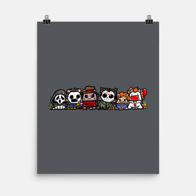 Scary Movies Gang-None-Matte-Poster-bloomgrace28