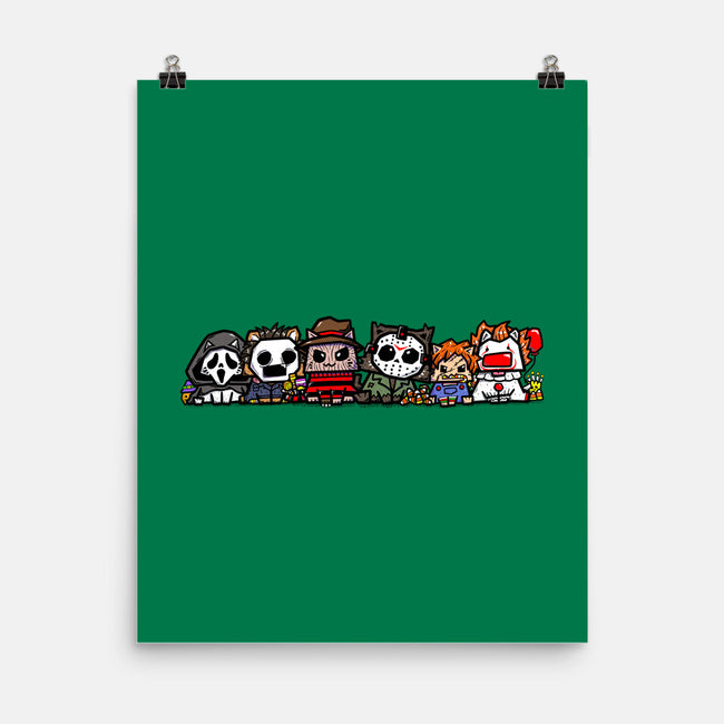 Scary Movies Gang-None-Matte-Poster-bloomgrace28
