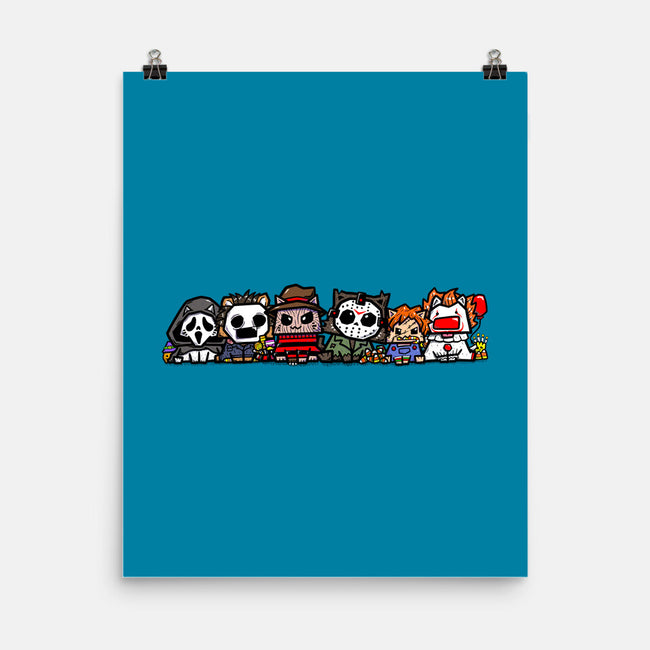 Scary Movies Gang-None-Matte-Poster-bloomgrace28